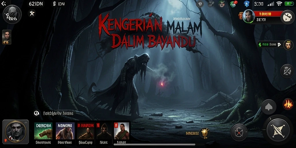 Gameplay menyeramkan di dalam kegelapan