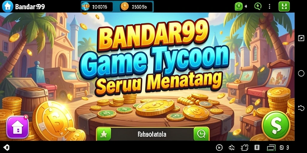 Tangkapan layar utama BANDAR99 menampilkan gameplay Tycoon yang dinamis dan interaktif.