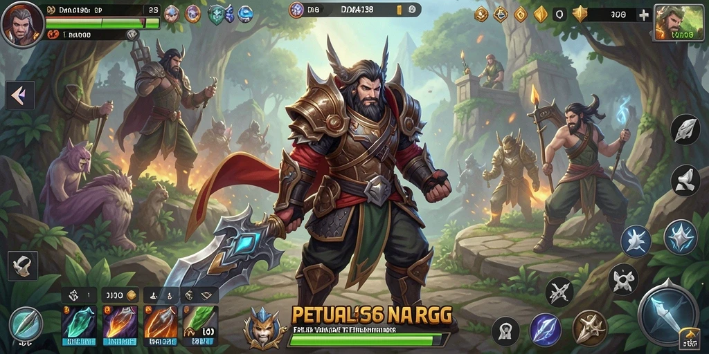 Tampilan gameplay epik dan mengasyikkan dari DAYA138.