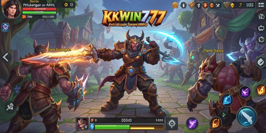 Tampilan menarik dari gameplay seru KKWIN777 yang penuh aksi.