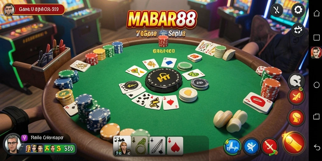 Tampilan gameplay seru dalam MABAR88 yang menarik.