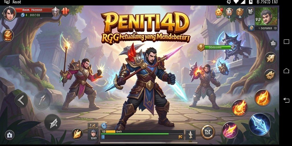Gameplay menantang dan mendebarkan di PENITI4D.
