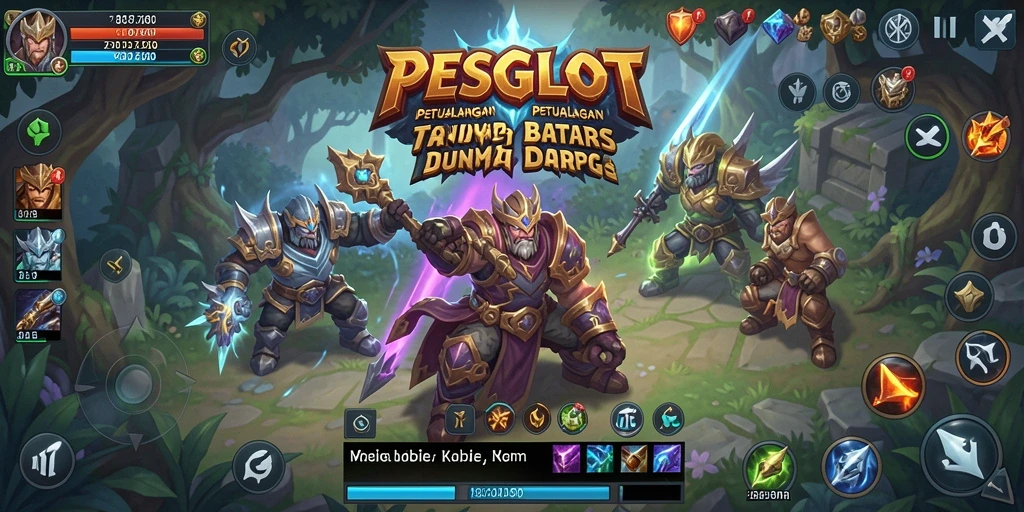 Tampilan memukau dari pertempuran dalam PESGSLOT yang menegangkan.