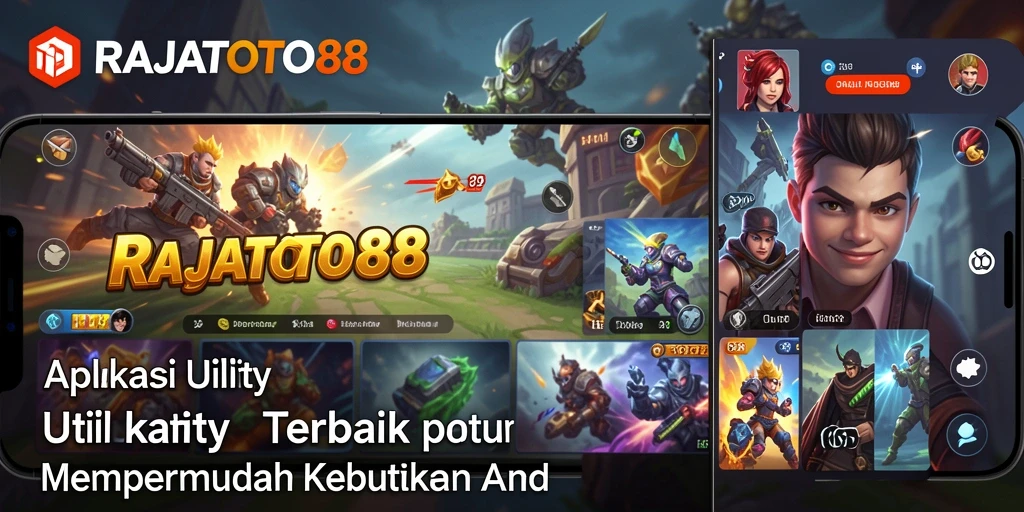 Tampilan utama aplikasi RAJATOTO88 yang memudahkan pengguna.