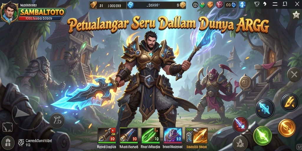 Tampilan gameplay seru di SAMBALTOTO dengan aksi ARPG yang mendebarkan.
