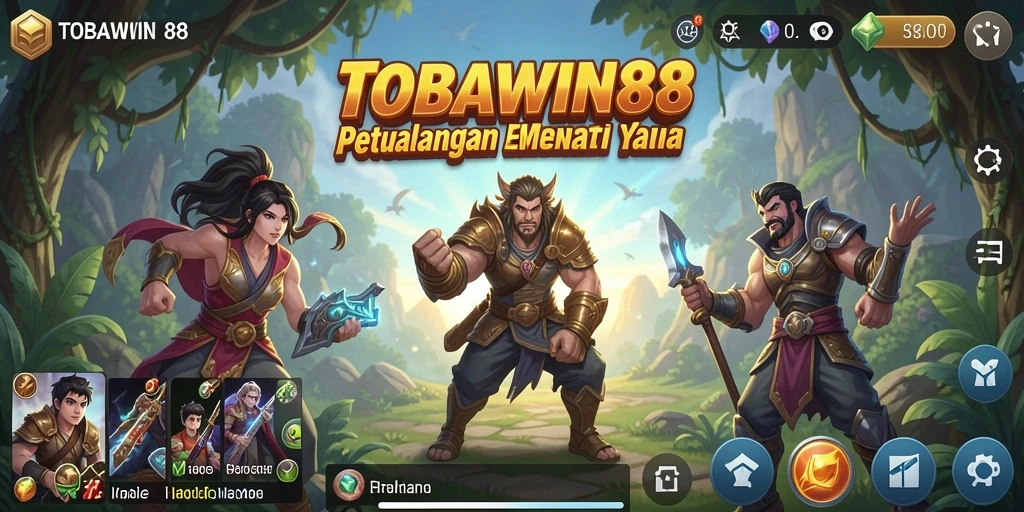 Gameplay TOBAWIN88 yang menarik dan petualangan seru.