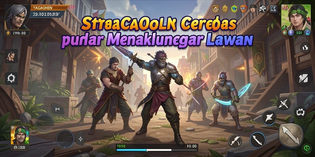 Tampilan gameplay YAGAOHEN yang menegangkan dan strategis.