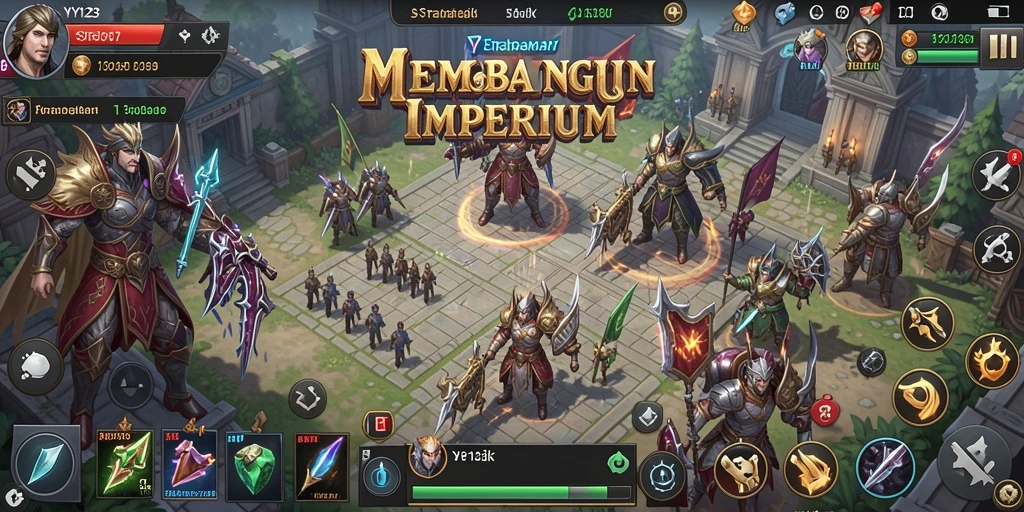 Tampilan gameplay YY123 yang menarik dan penuh strategi.